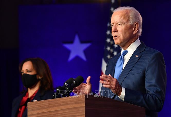 Bầu cử Mỹ 2020: Ứng cử viên Joe Biden tuyên bố giành chiến thắng